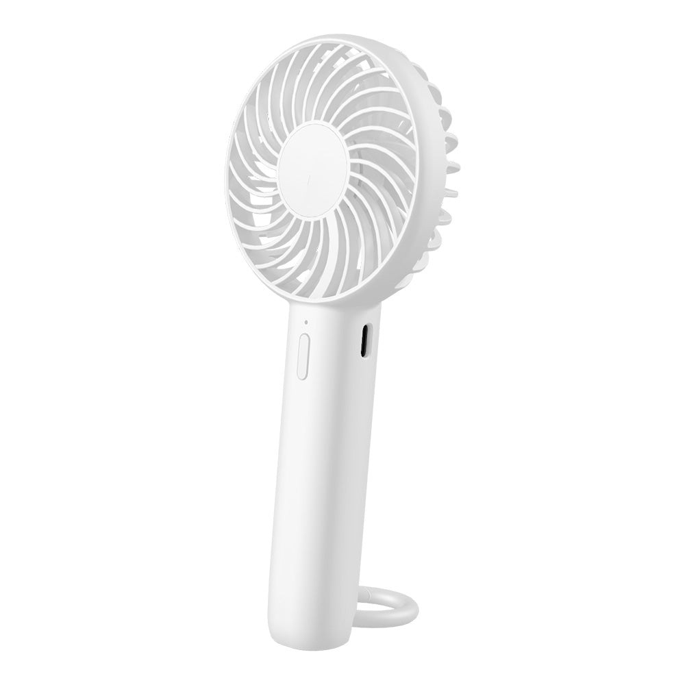 S3 Portable Rechargeable Handheld Cooling Fan 1200mAh 3 Speed Low Noise Desk Fan with Hanging Hole S3 Portable Rechargeable Handheld Cooling Fan 1200mAh 3 Speed Low Noise Desk Fan with Hanging Hole